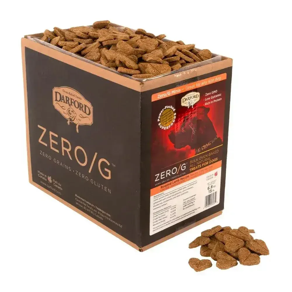 Darford® Zero/G Roasted Lamb Dog Treat 15 Lbs