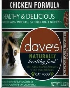 Daves Cat Naturally Healthy Chicken 22oz. (Case of 12)