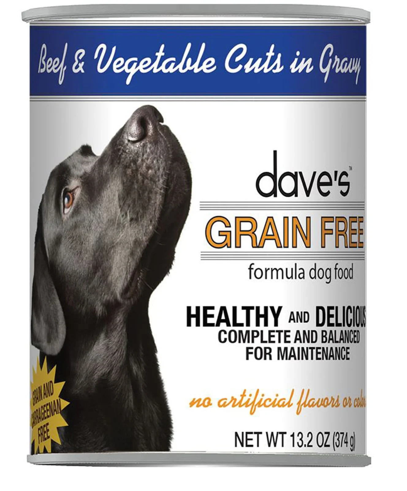 Dave's Dog Grain Free Beef And Vegetable Cuts In Gravy 13.2oz. (Case of 12) - Image 2