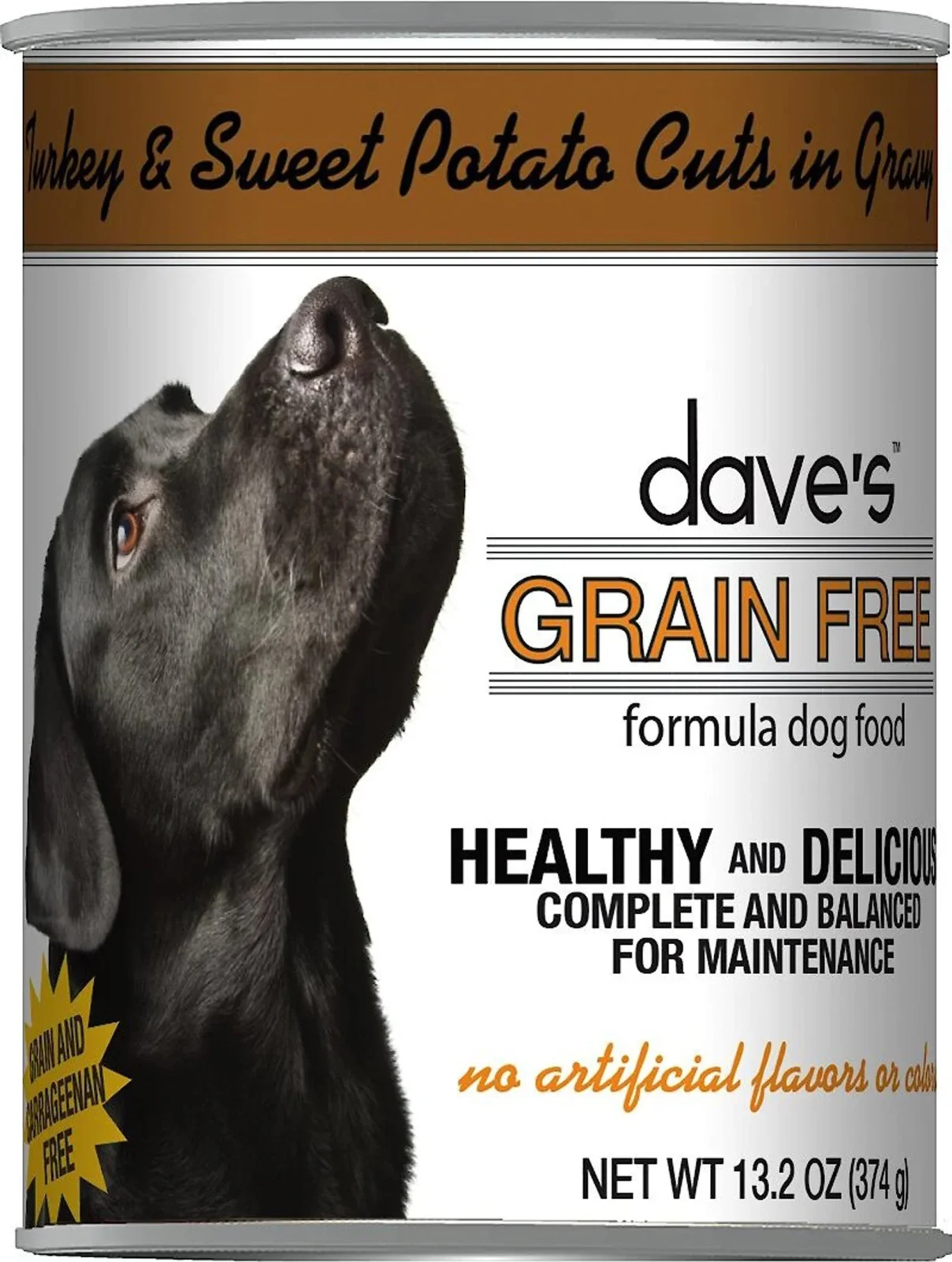 Dave's Dog Grain Free Turkey And Sweet Potato Cuts In Gravy 13.2oz. (Case of 12) - Image 2