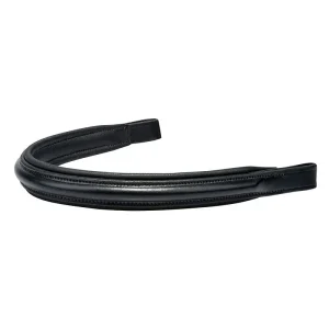 DaVinci Plain Raised Pad Dressage Browband