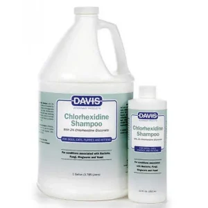 Davis 2% Chlorhexidine Dog Grooming Shampoo