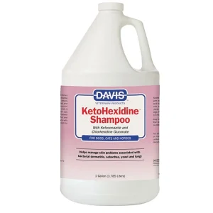 Davis KetoHexidine Dog Grooming Shampoo Gal