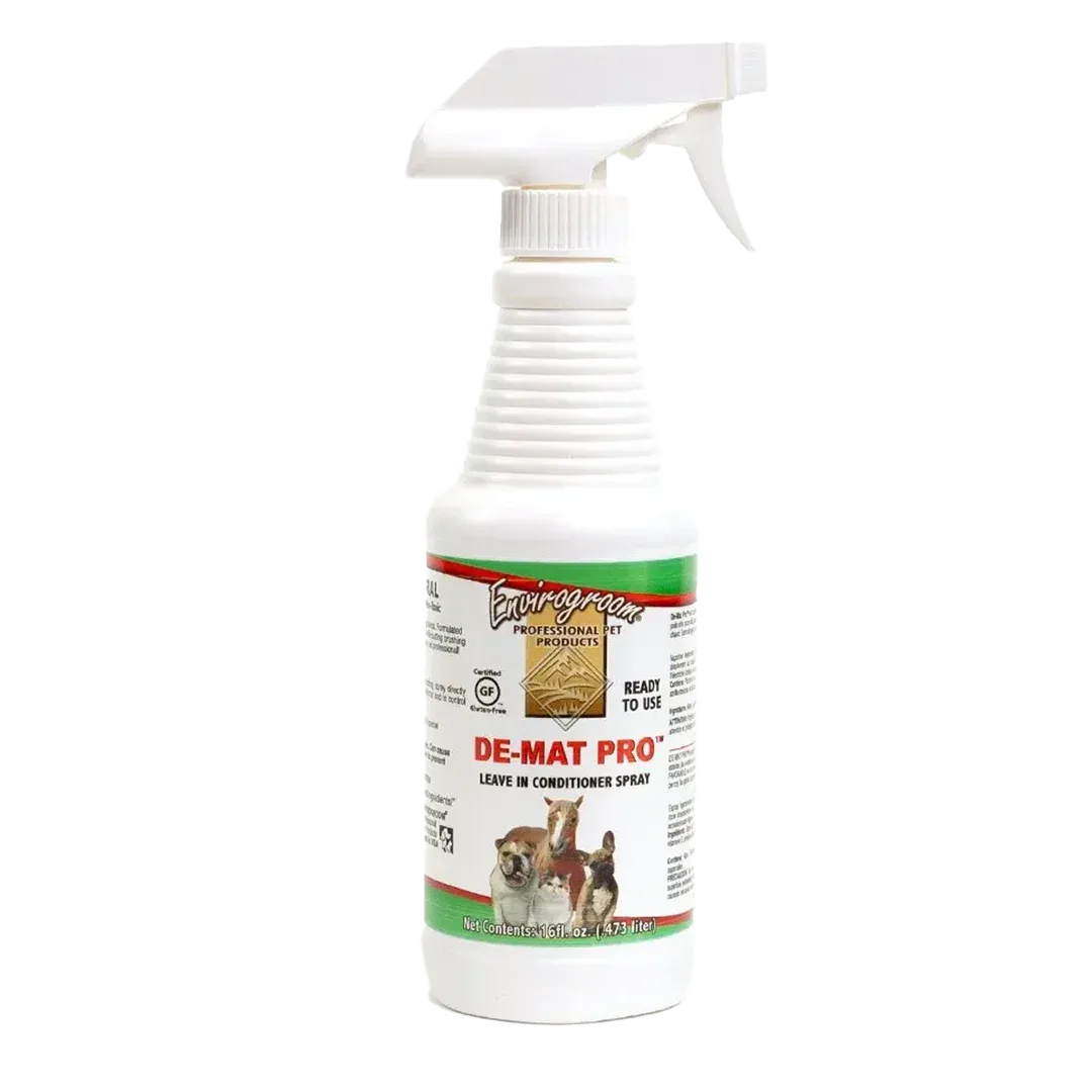 De-Mat Pro Leave-in Conditioning Spray 17oz by Envirogroom