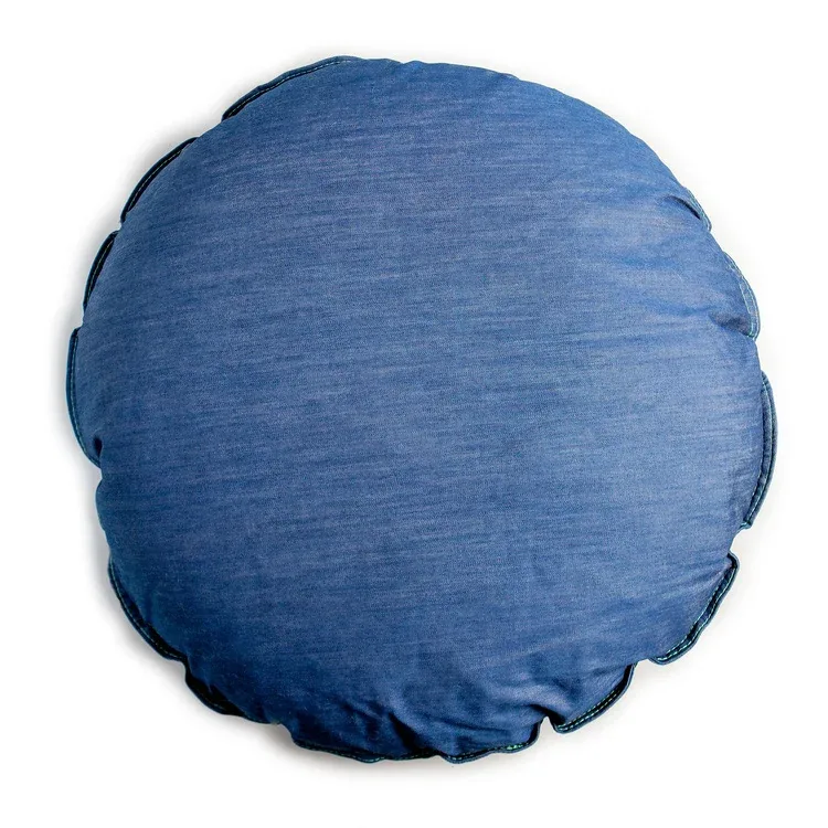 DEN DOG BEDS | Dog Bed in Whistle Blue Denim - Image 2