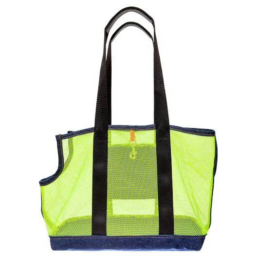 Denim & Mesh Cool Carrier Bag - Image 2