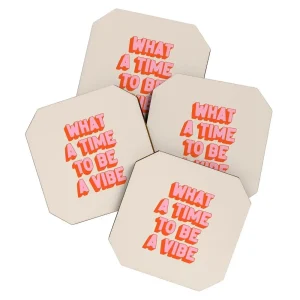 Deny Designs Be A Vibe Coaster Set