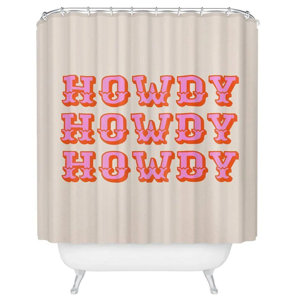 Deny Designs Howdy Howdy Shower Curtain