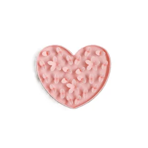 Dexypaws Hide + Seek Heart Enrichment Snuffle Mat, Interactive Dog Feeding Mat