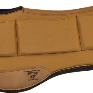Diamond Wool Pad Company Tan 1in Endurance Shim Saddle Pad
