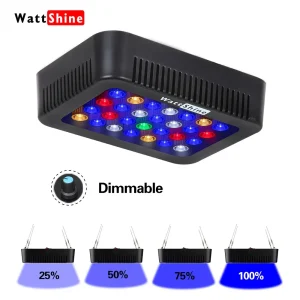 Dimmable Fish Tank Light 140W 180W Led Aquarium Lights Dimmer Coral Lamp For Fishbowl Marine Reef Aquariums