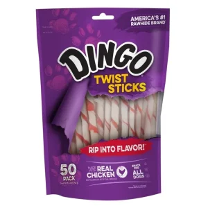 Dingo Twist Sticks Dog Treats