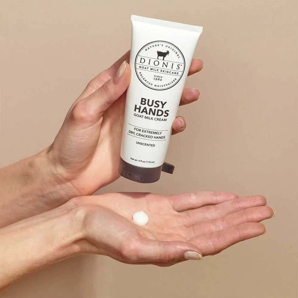 Dionis Busy Hands Goat Milk Cream 4oz - Image 2