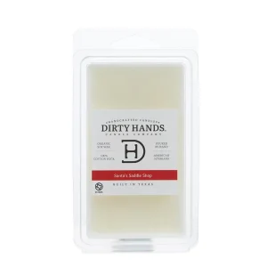 Dirty Hands Candle Company 4oz SantaSaddle Melt