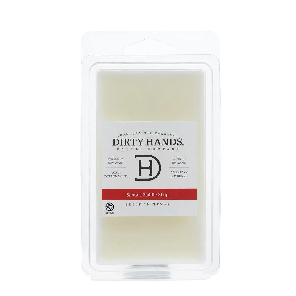 Dirty Hands Candle Company 4oz SantaSaddle Melt