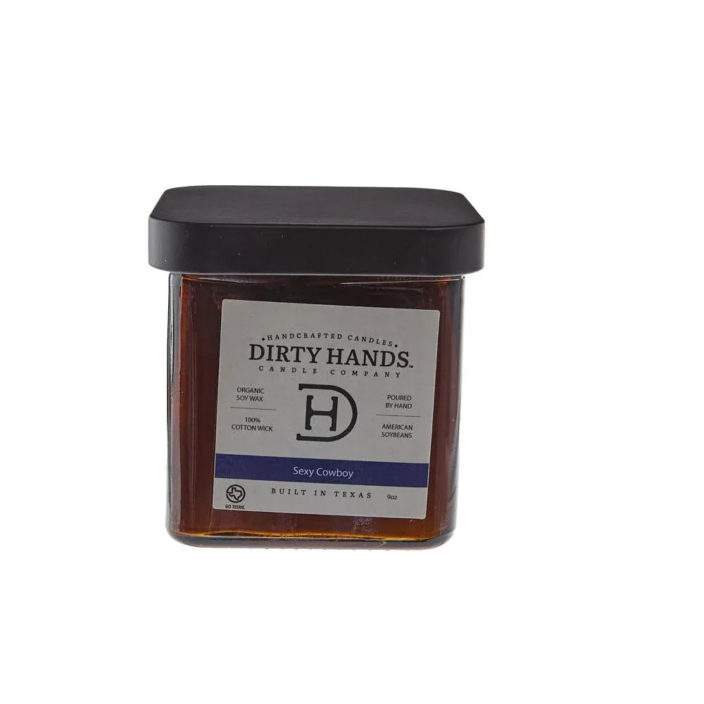 Dirty Hands Candle Company Sexy Cowboy Candle