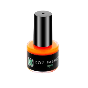 Disco Paw Orange Non-toxic Nail Polish by Dog Fashion Spa