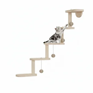 DIY Modular Cat Wall Climbing Frame
