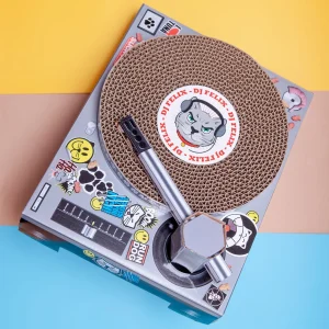DJ Kitty Cat Scratching Mat