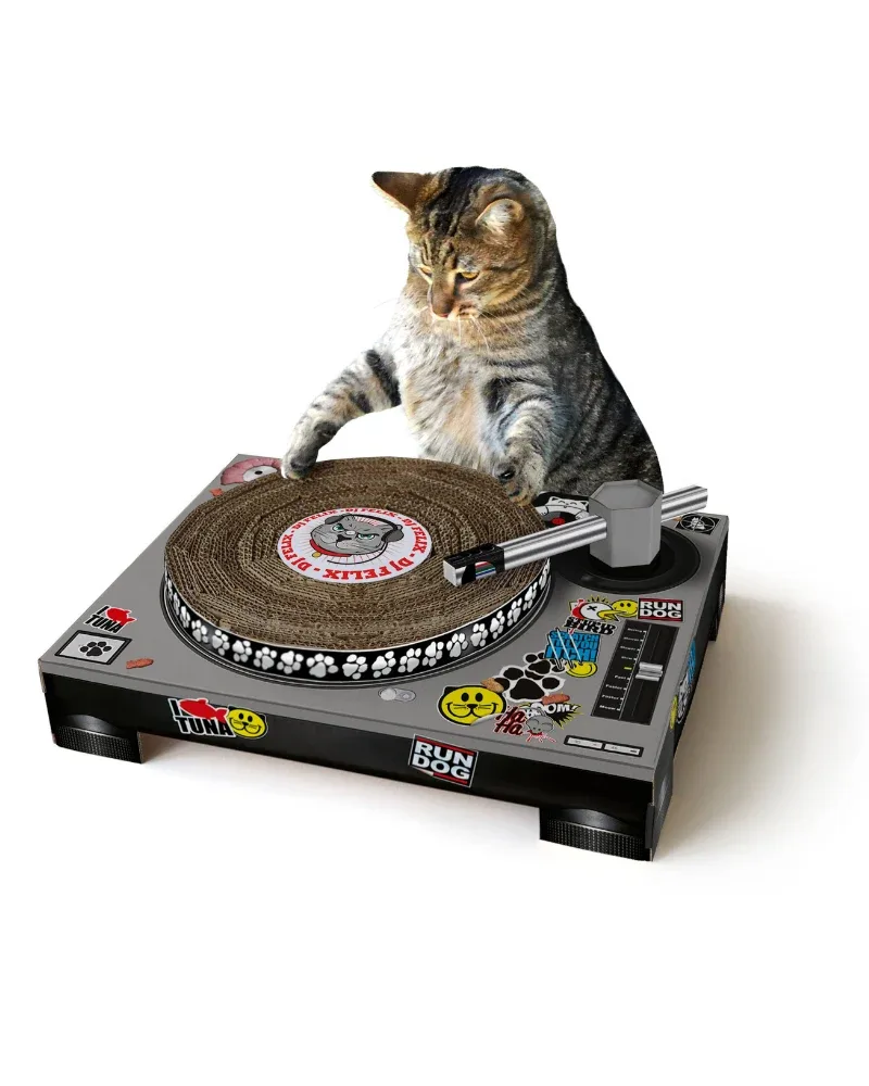 DJ Kitty Cat Scratching Mat - Image 2