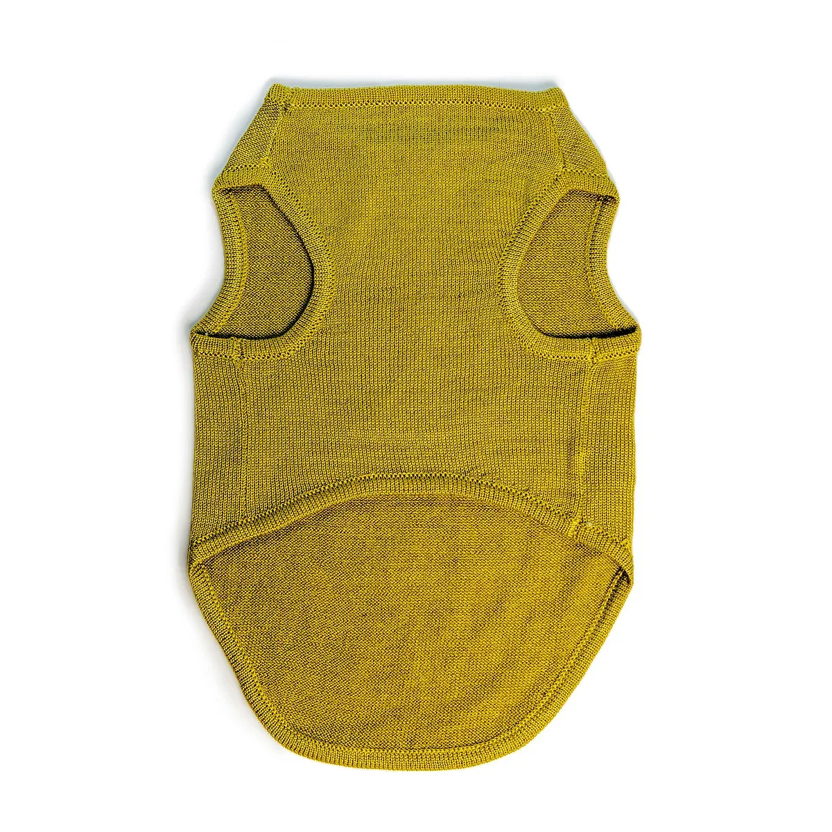 DNY | Sleeveless Knit Tee in Chartreuse Green - Image 2