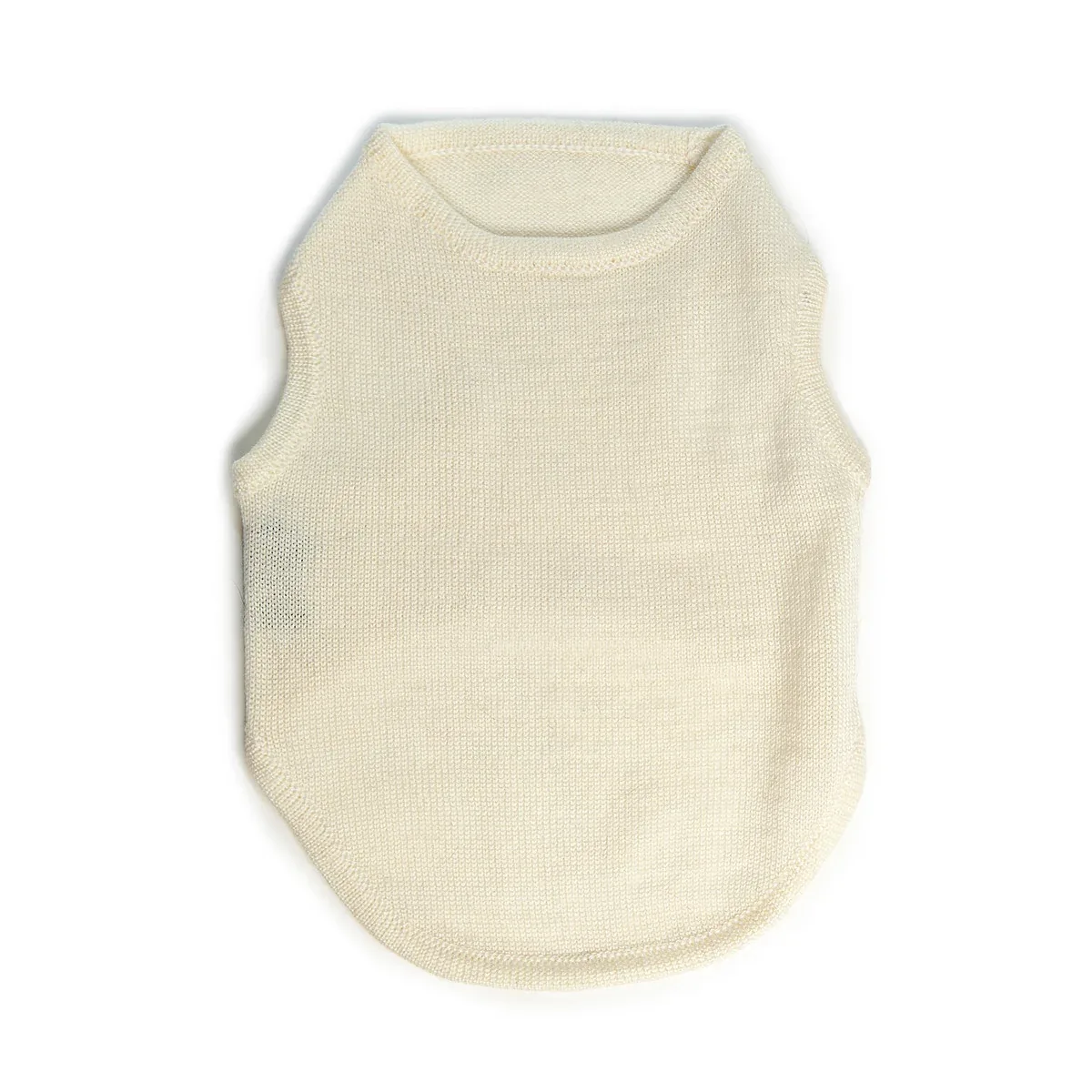 DNY | Sleeveless Knit Tee in Vanilla