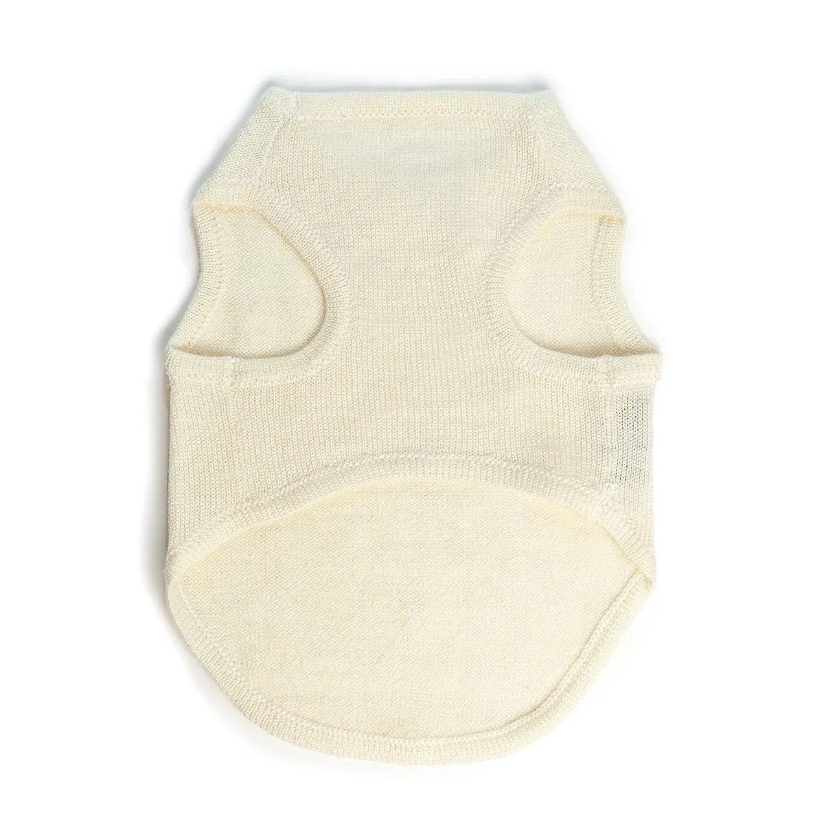 DNY | Sleeveless Knit Tee in Vanilla - Image 2