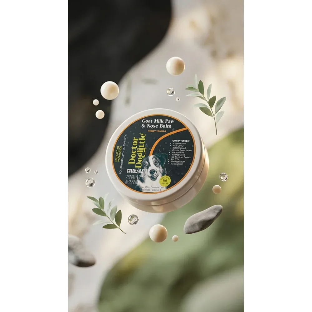 Doctor Doglittle Probiotic Goat Milk Paw & Nose Balm for Dogs - Image 2