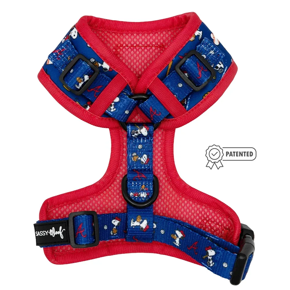 Dog Adjustable Harness - MLB™ x Peanuts™ Atlanta Braves™ - Image 2