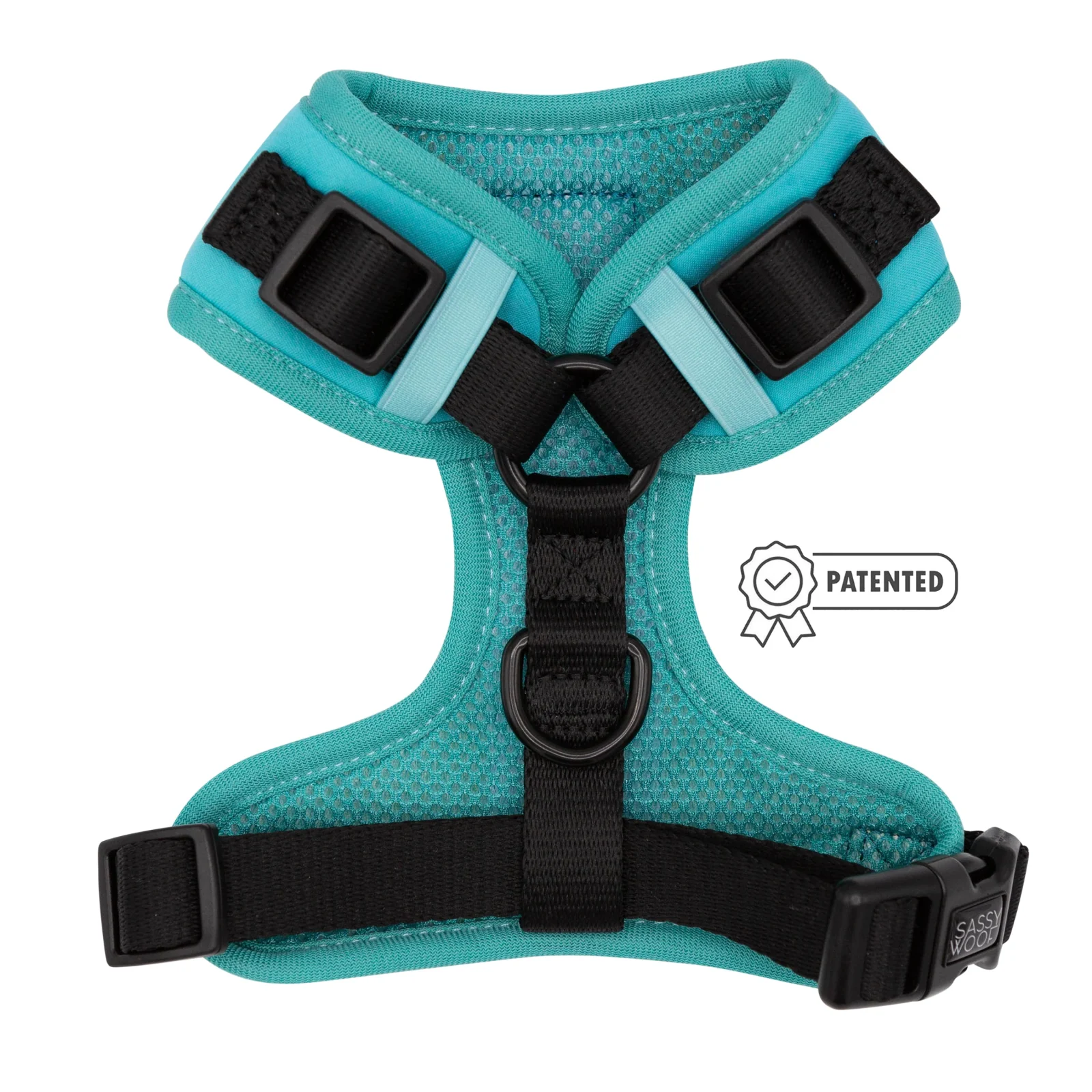 Dog Adjustable Harness - Neon Blue - Image 2