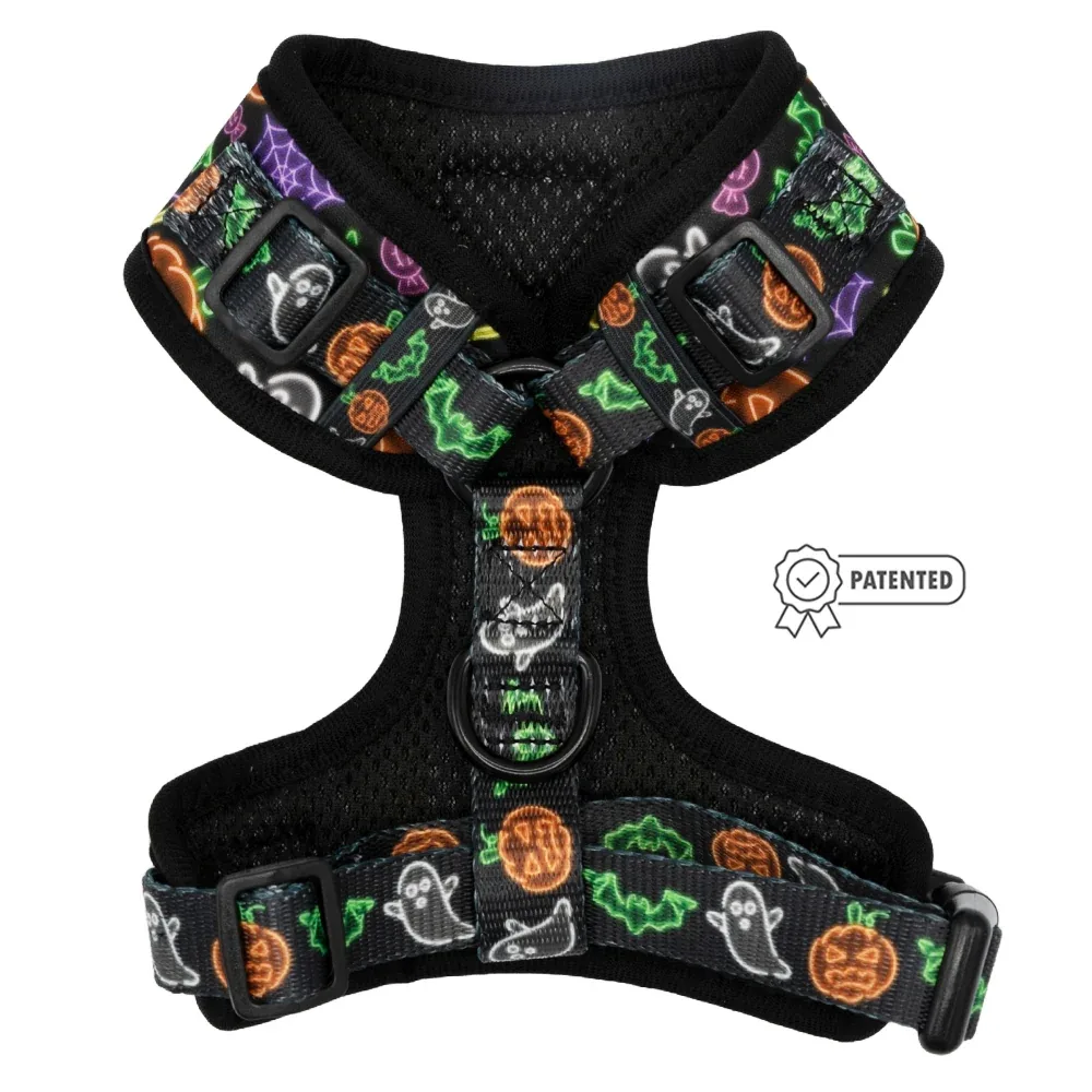 Dog Adjustable Harness - Neon Frights - Image 2