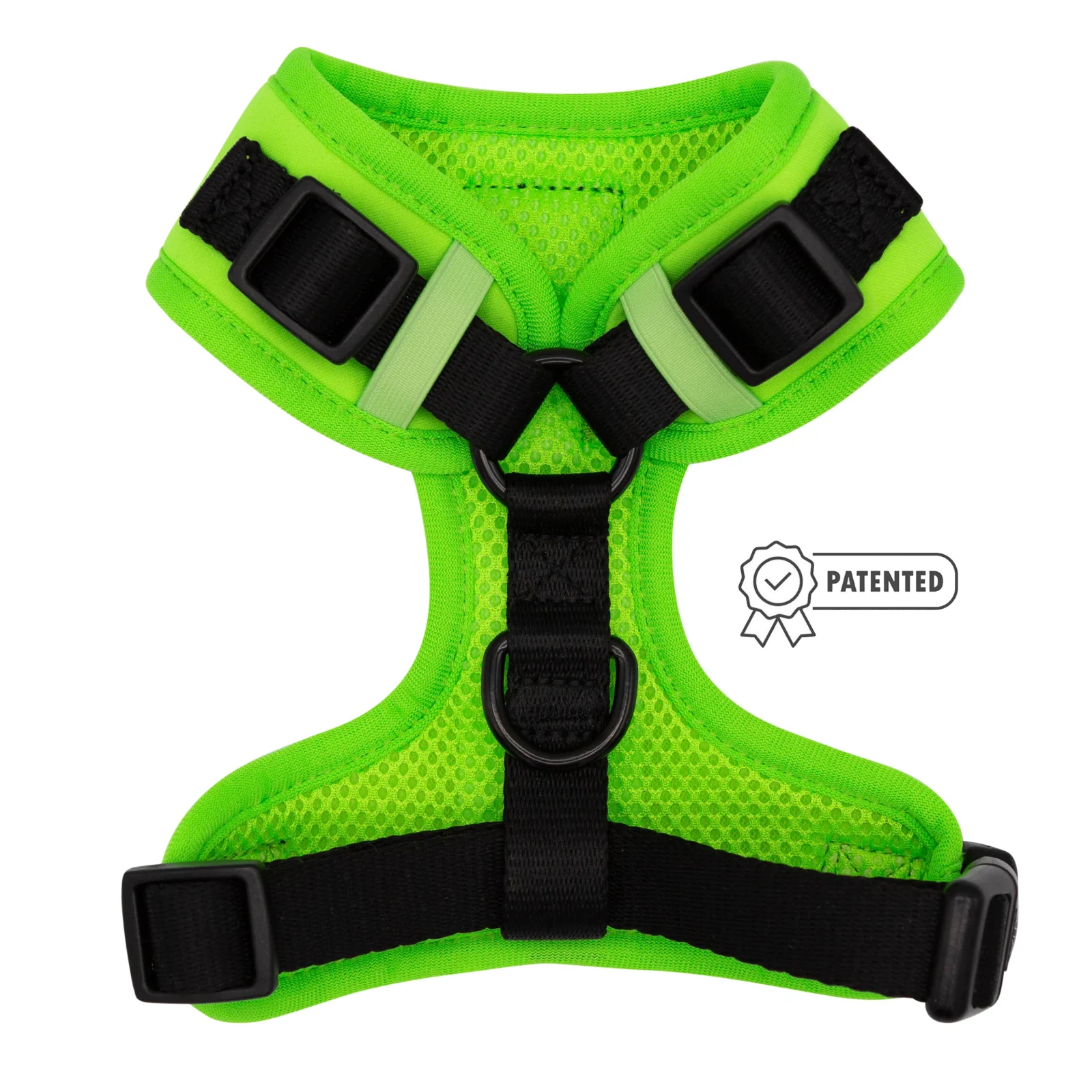 Dog Adjustable Harness - Neon Green - Image 2