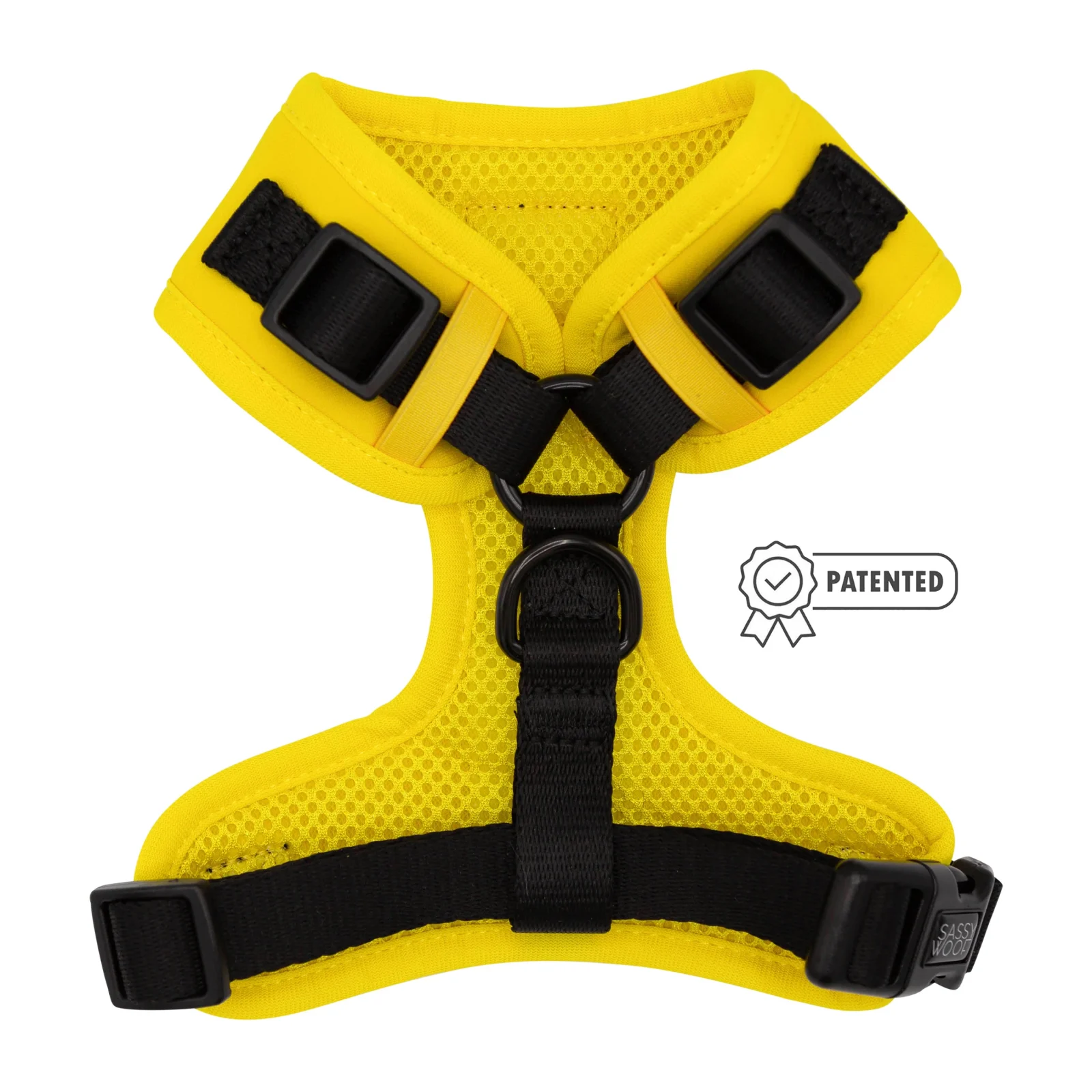 Dog Adjustable Harness - Neon Yellow - Image 2