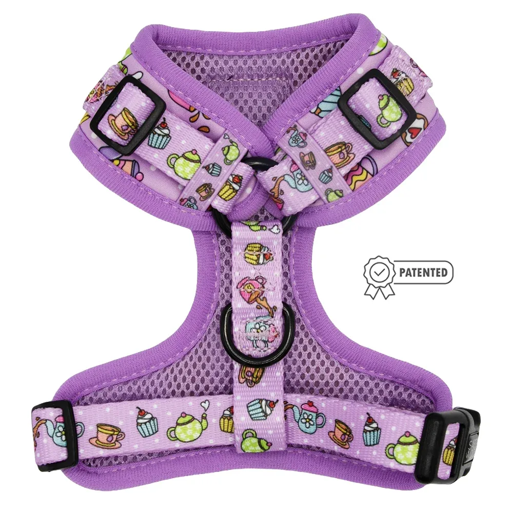 Dog Adjustable Harness - Tea Pawty - Image 2