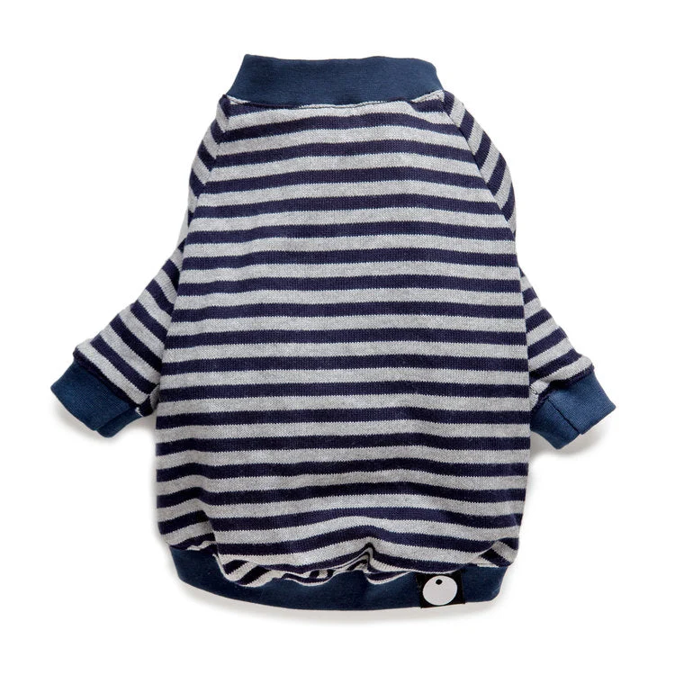 DOG & CO. | Cheeky Stripe Pullover in Grey & Navy (BIG DOG SALE) - Image 2