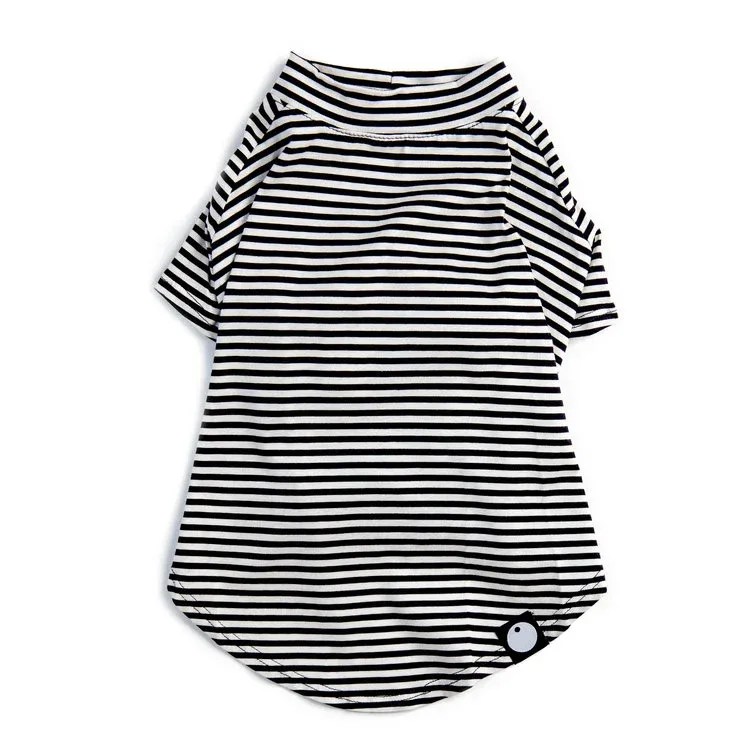 DOG & CO. | Perfect T in Black & White Stripe - Image 2
