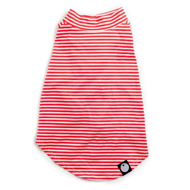 DOG & CO. | Perfect T in Red & White Stripe - Image 2