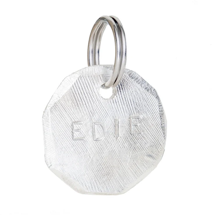 DOG & CO. | Round Dog Tag in Silver (custom)