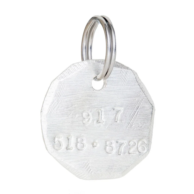 DOG & CO. | Round Dog Tag in Silver (custom) - Image 2