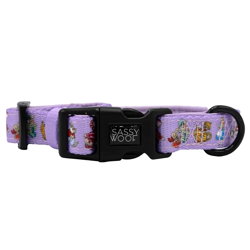 Dog Collar - Alice in Wonderland (Purple) - Image 2