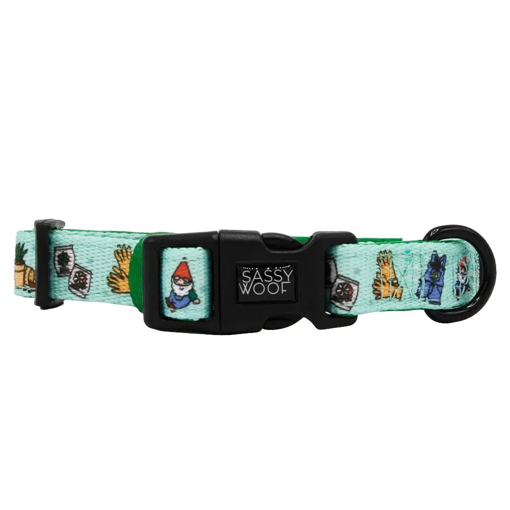 Dog Collar - Chillin with my Gnomies - Image 2