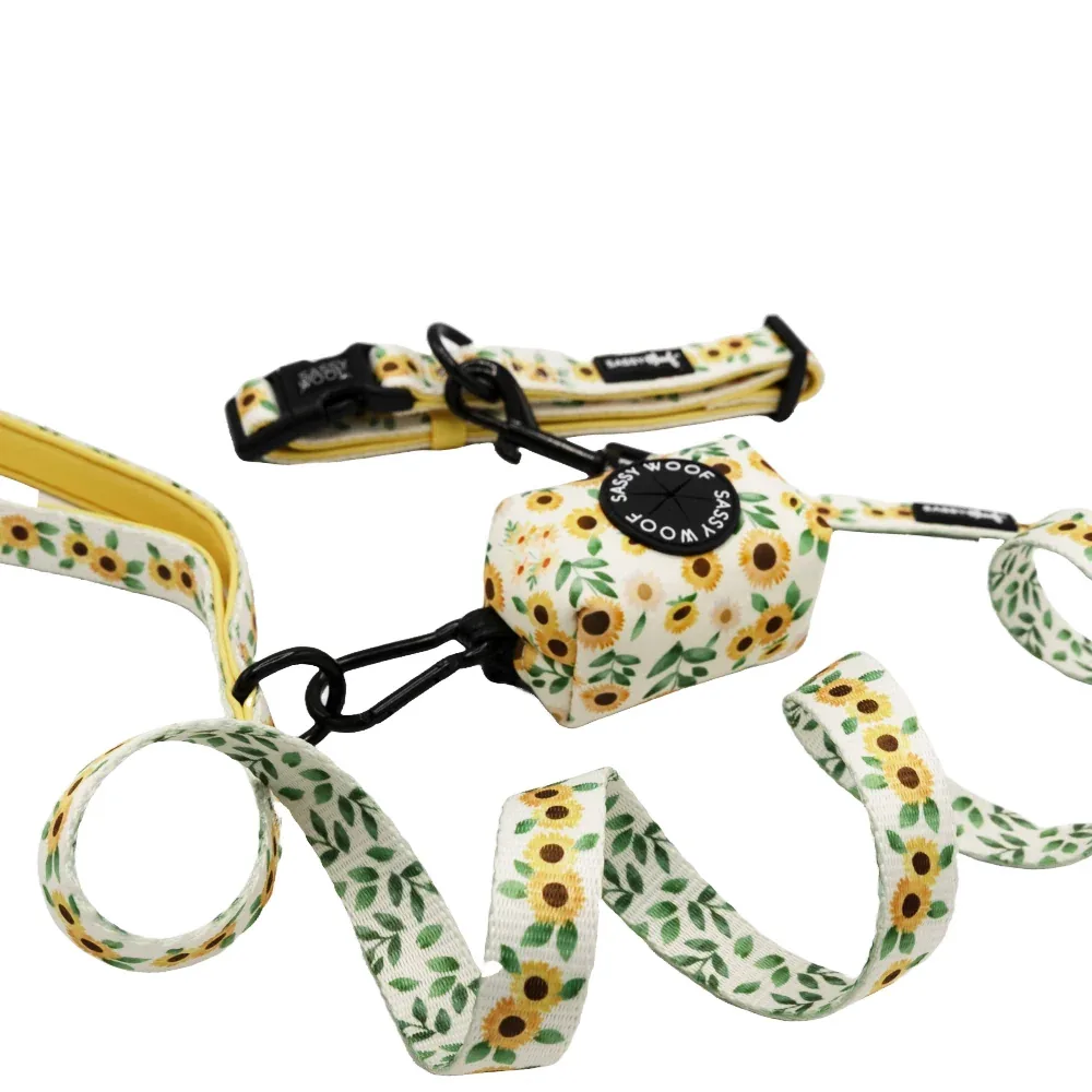 Dog Collar Three Piece Bundle - Sunflower Dreams - Image 2
