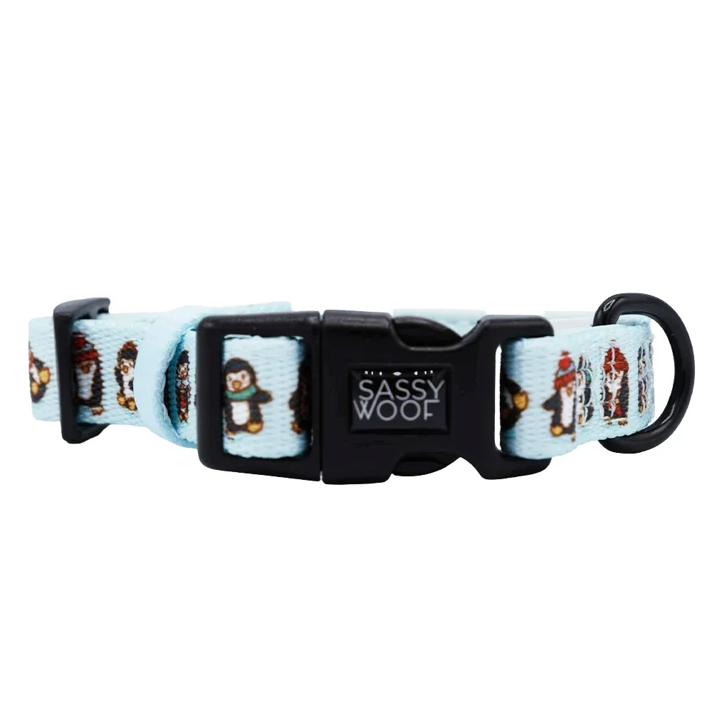Dog Collar - Winter Waddleland - Image 2