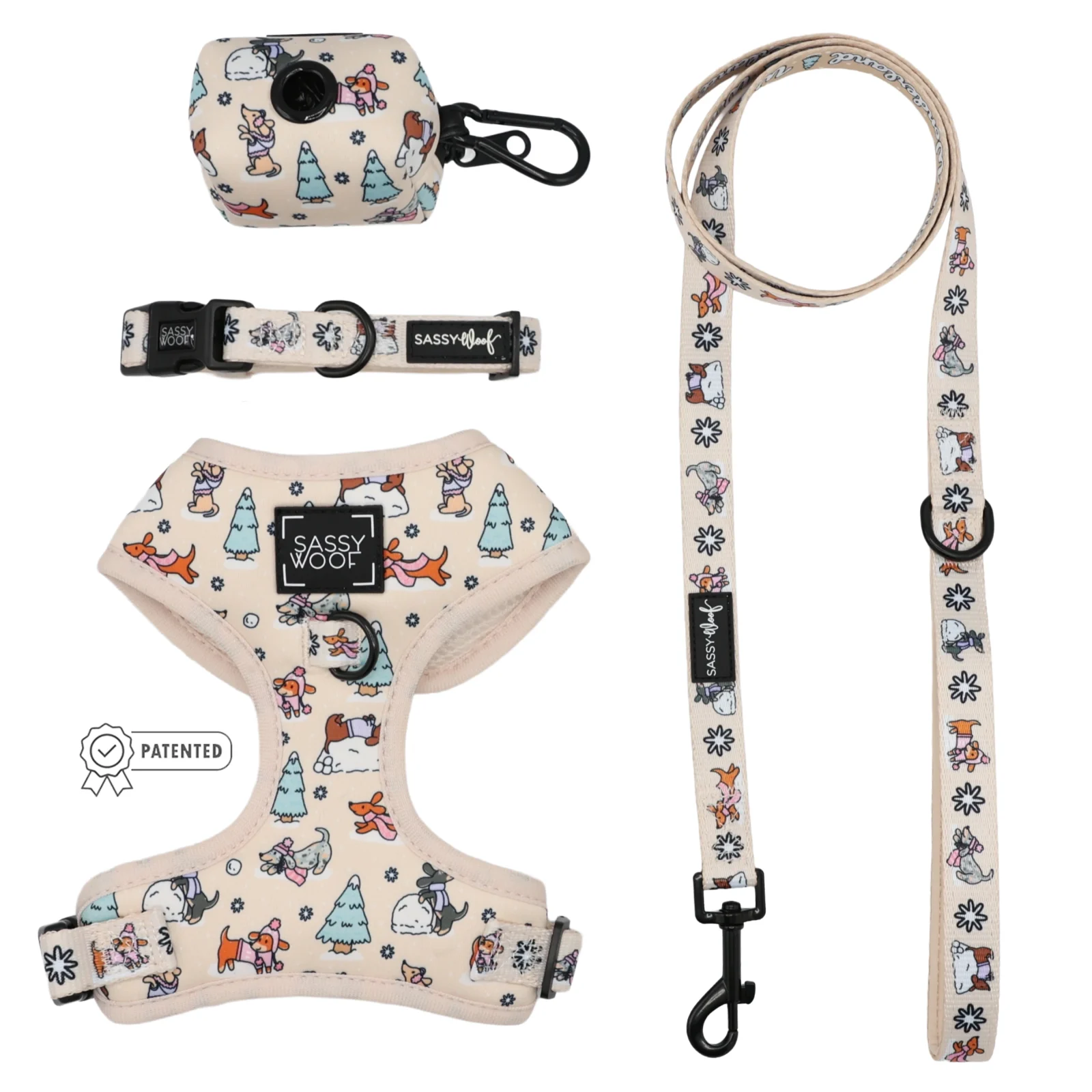 Dog Four Piece Bundle - Weenie Wonderland
