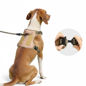Dog Harness For Large Dogs No Pull Tactical Dog Harness Adjustable Pet Vest