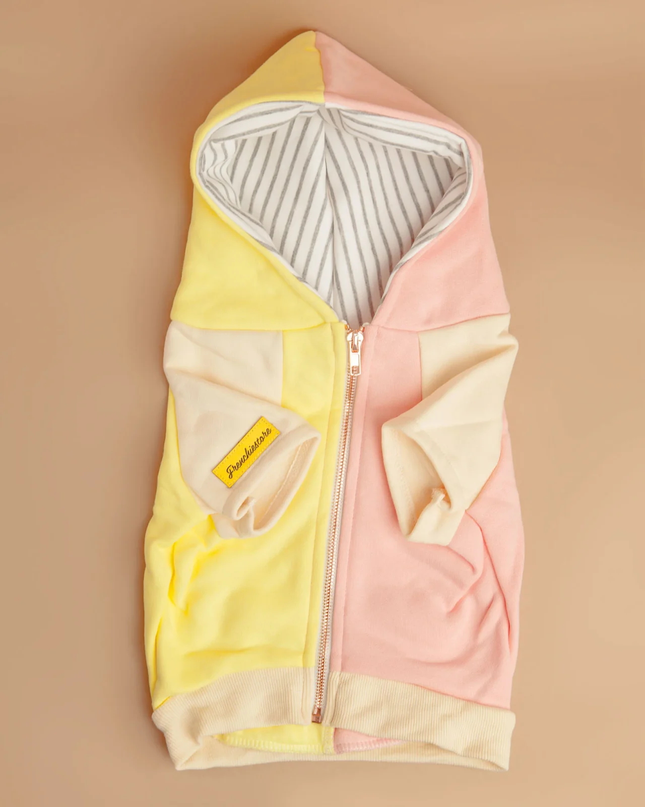 Dog Hoodie in Banana Split - Image 2