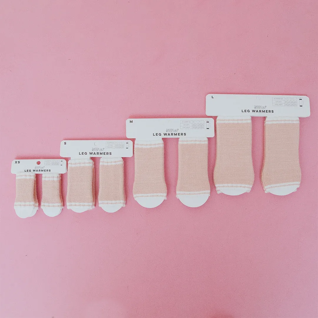 Dog Leg Warmers - Pink - Image 2