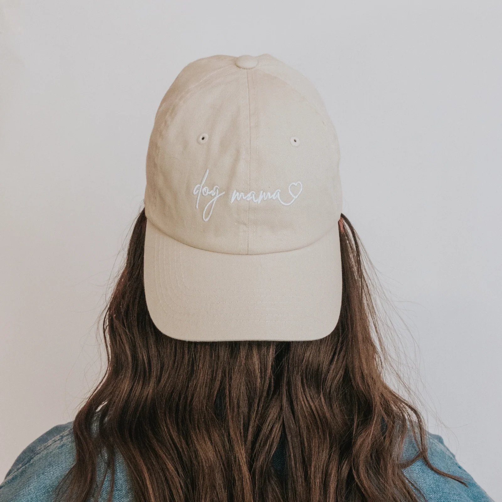 Dog Mama Hat - Beige