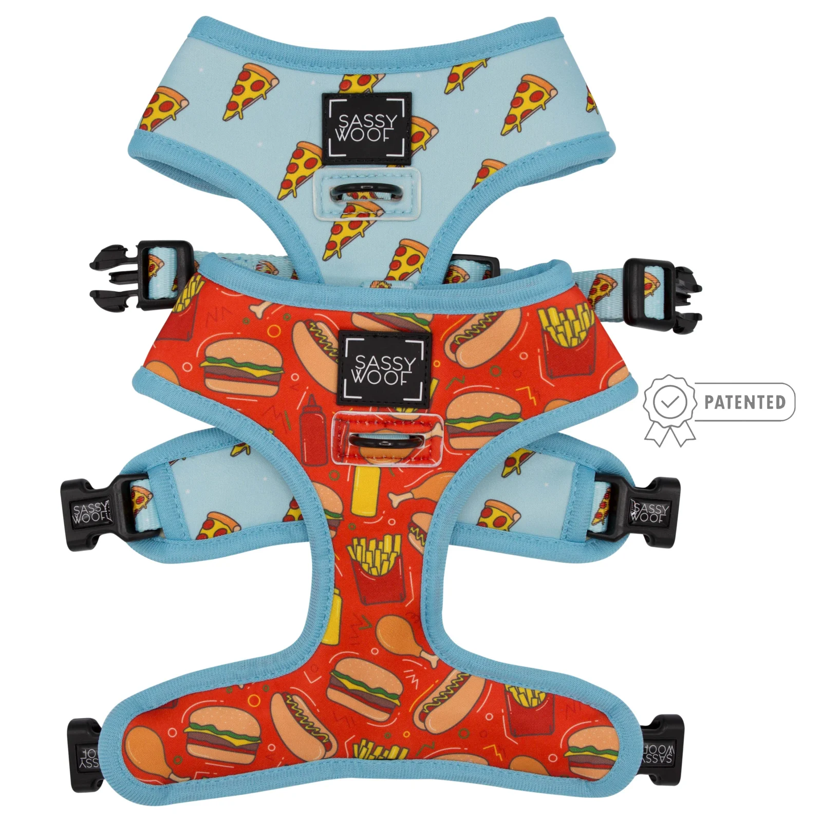 Dog Reversible Harness - One Hot Pupperoni - Image 2