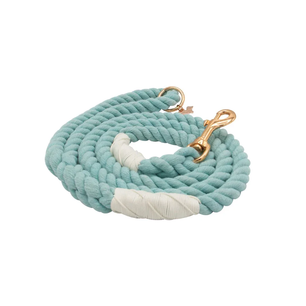 Dog Rope Leash - Aqua - Image 2
